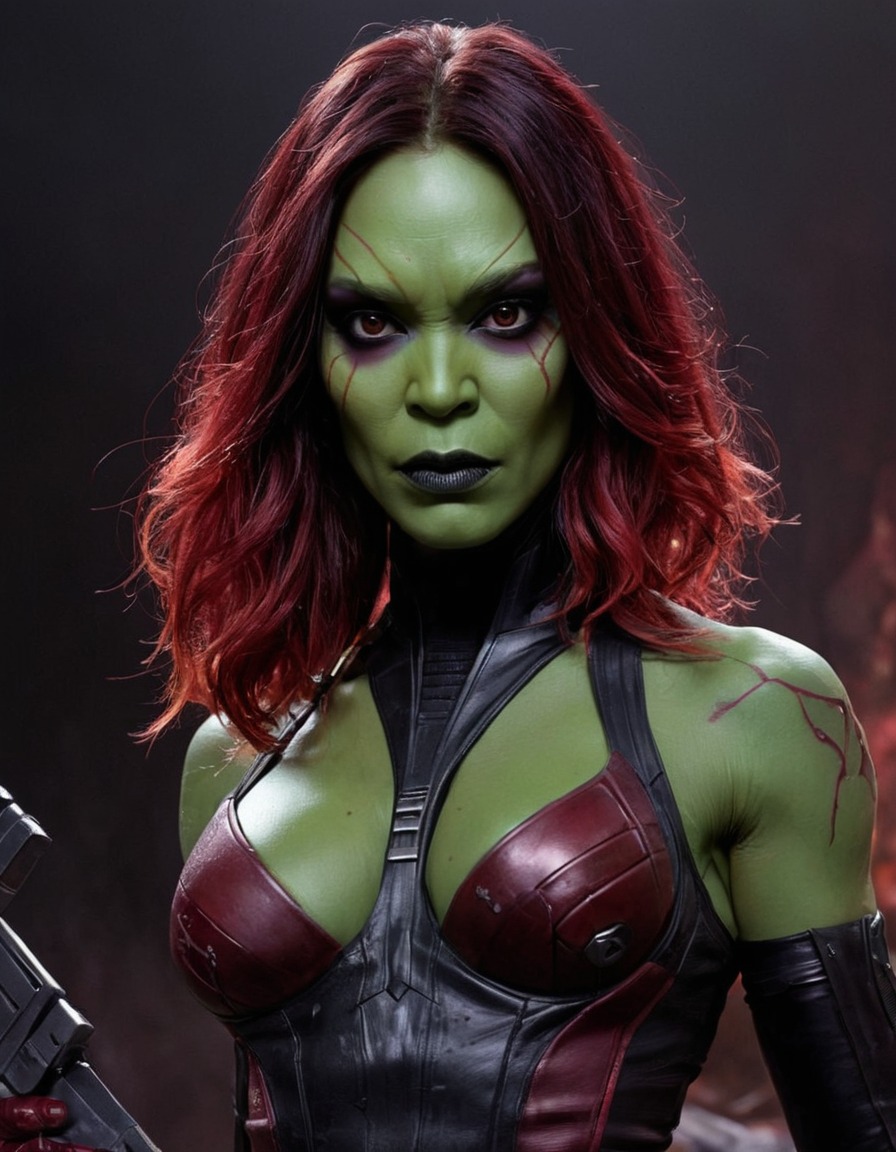 evil gamora, superhero, guardians of the galaxy, marvel, villain, anti-hero, comic