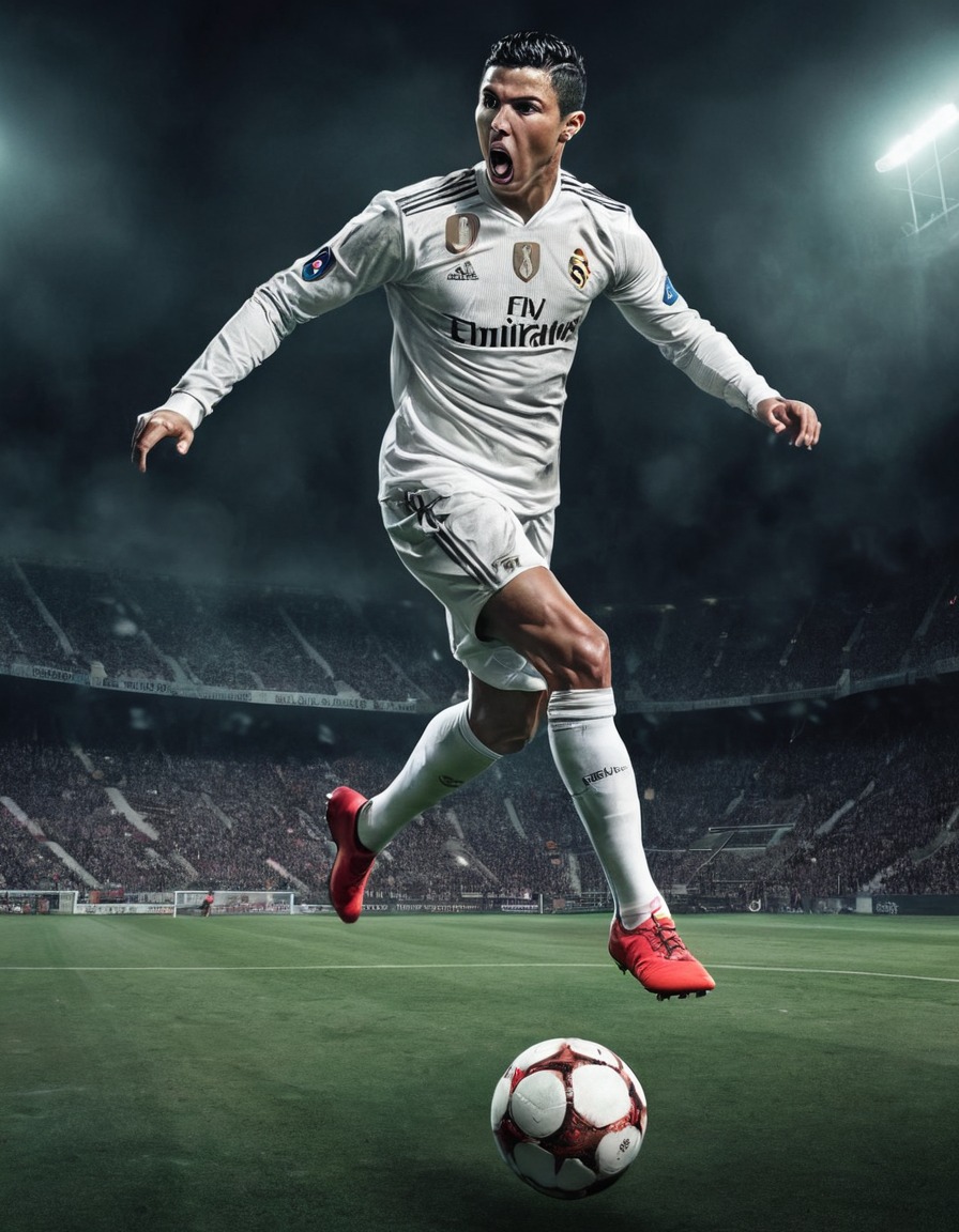 cristiano ronaldo, zombie, soccer, goal, haunted field, celebrities