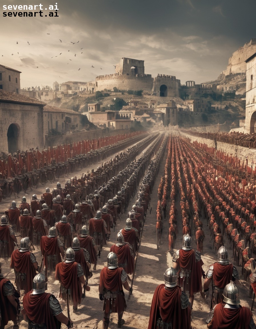 roman soldiers, ancient, army, formation, marching