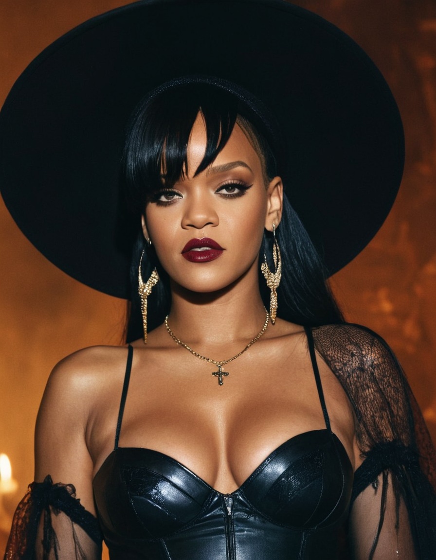 witch, rihanna, pop culture, music artist, celebrity, singer