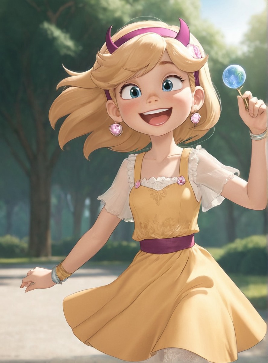 digitalart, fanart, cartoon, princess, digitalpainting, starbutterfly, starvstheforcesofevil