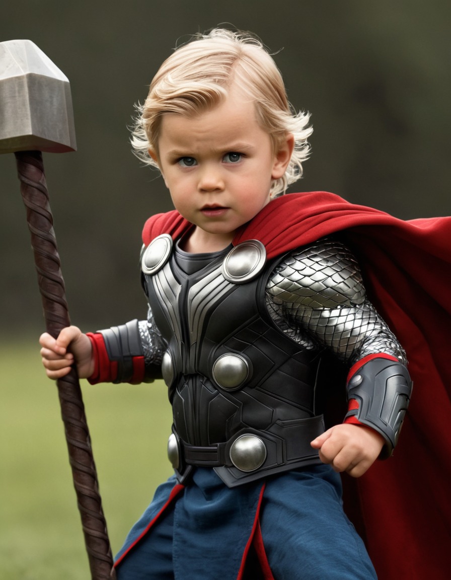 thor, marvel, norse mythology, god of thunder, childhood, superhero, asgard