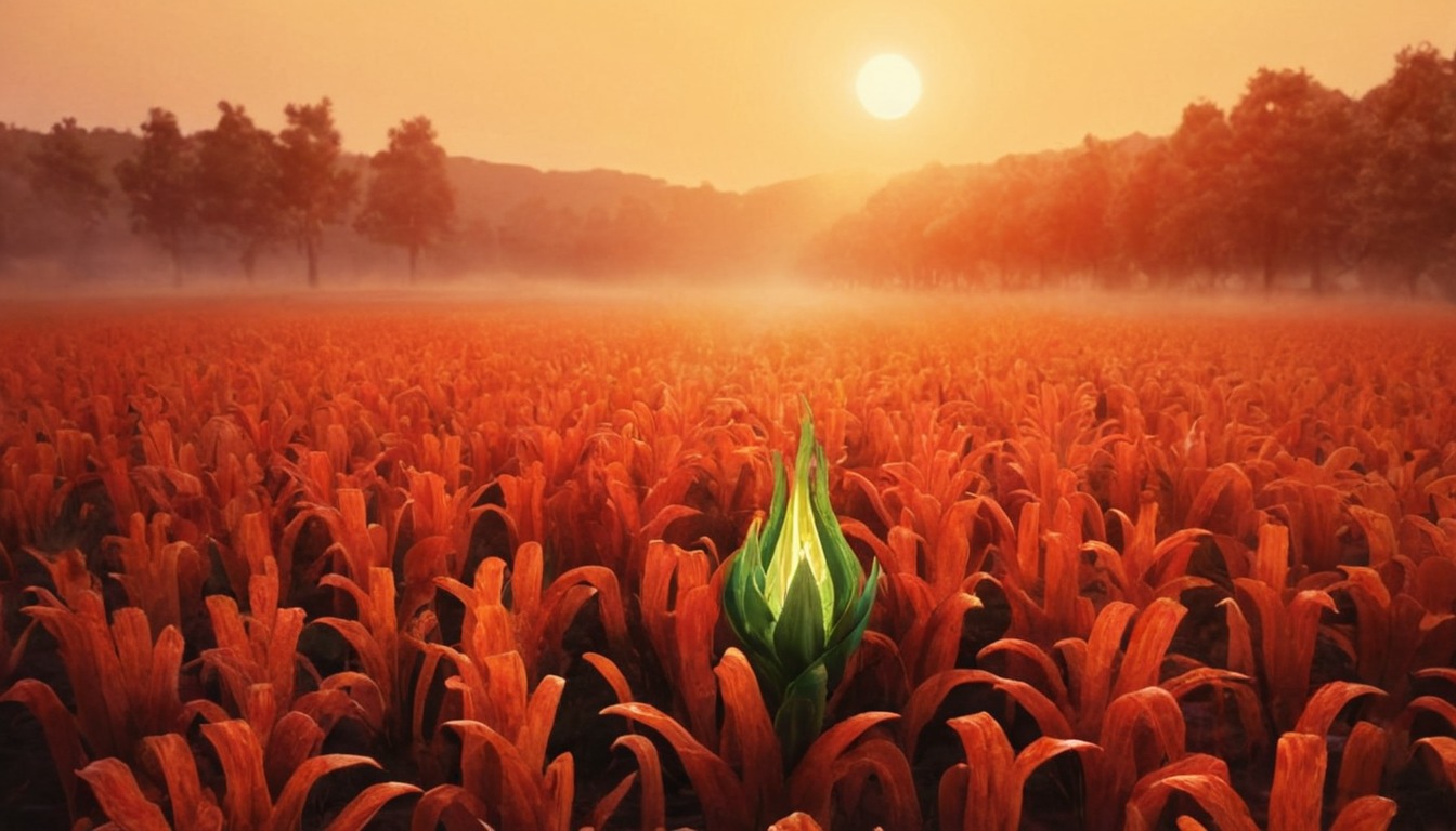 field, gorgeous, nature, sunset, wheat