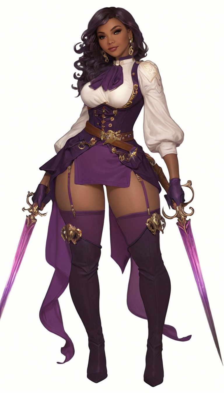 characterdesign, adoptable, fantasycharacter, dnd, characterillustration, blackgirl, celestial, coolcharacters, blackgirlmagic, aiartwork, aicommunity, ai_anime_girl