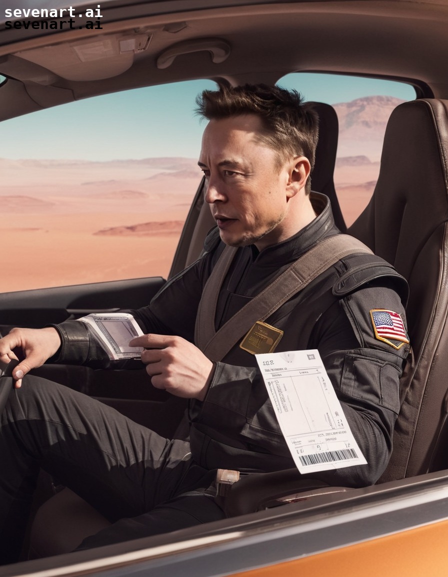 space, elon musk, mars, parking ticket, humor, elonmusk, musk