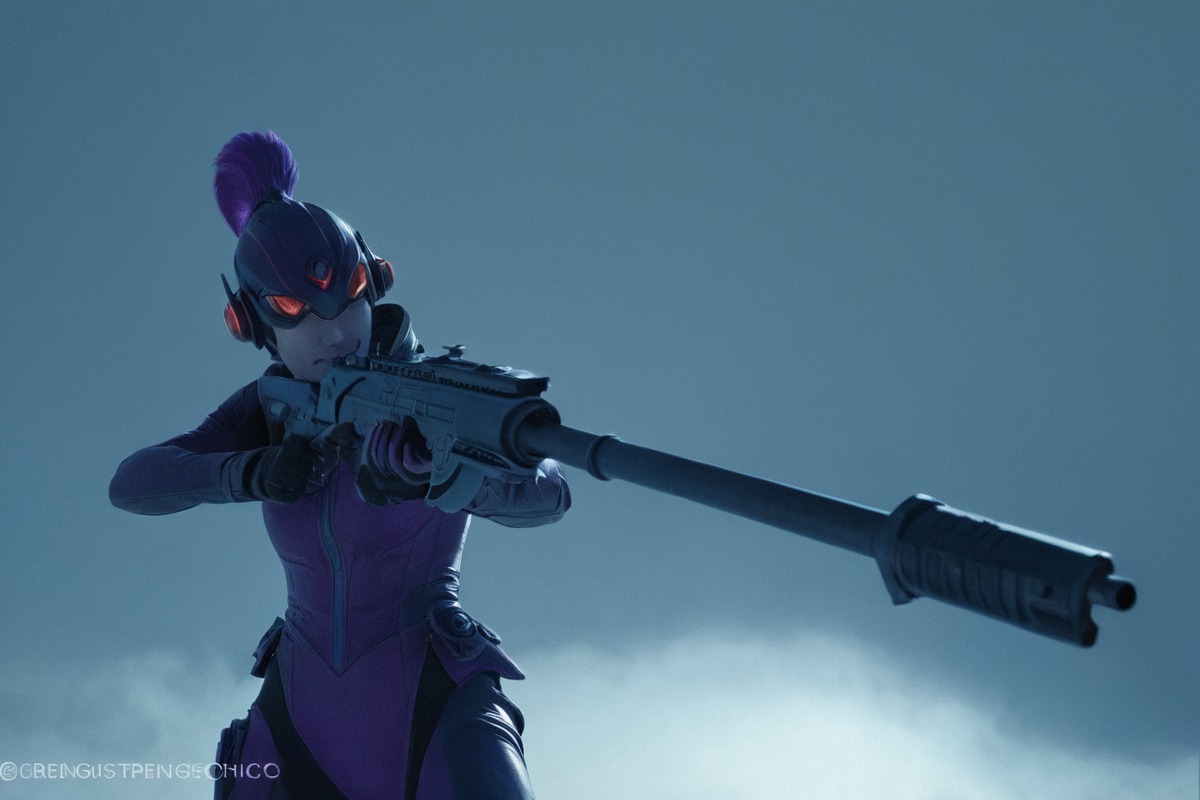 photography, cosplay, overwatch, gun, sniper, fanart, weapon, blender, videogamefanart, animegirl, blizzard, characterdesign, digitalart, game, gothic, leather, widowmaker, ladymelamori