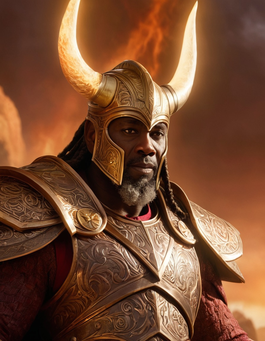 heimdall, norse mythology, epic poem, featured god, mythological scene