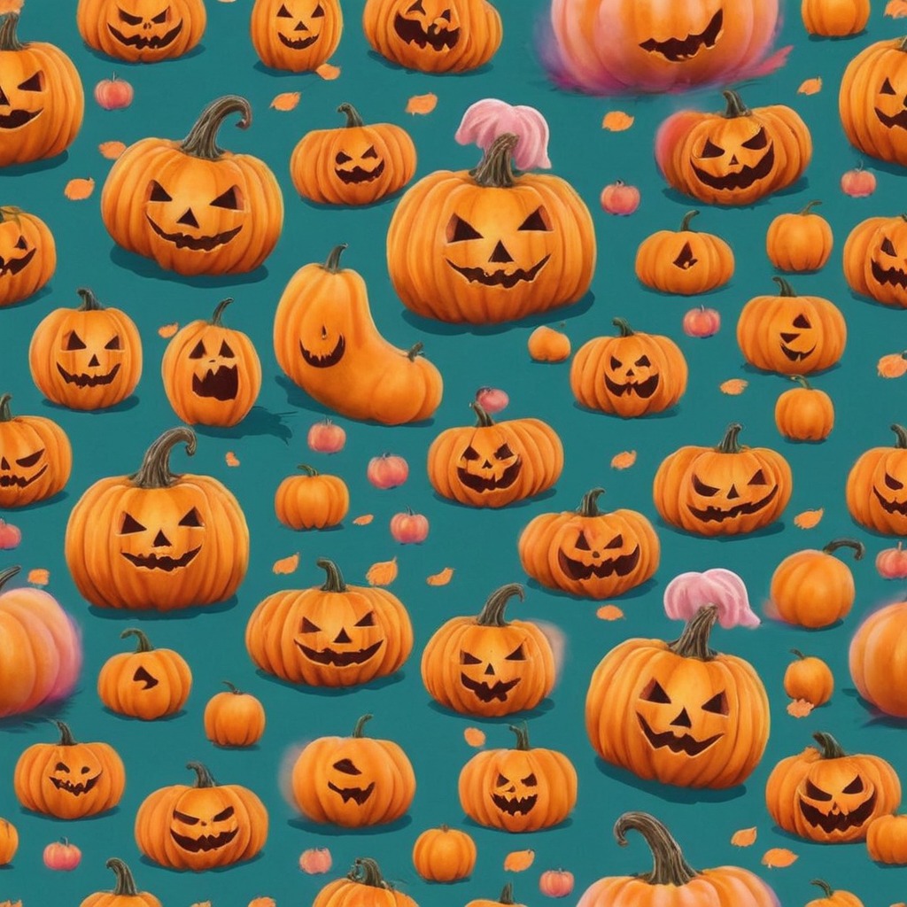 spooky, halloween, dreamup, digitalart, wallpaper, horror, decoration, fantasy, pumpkin, ai_art, pumpkinpals