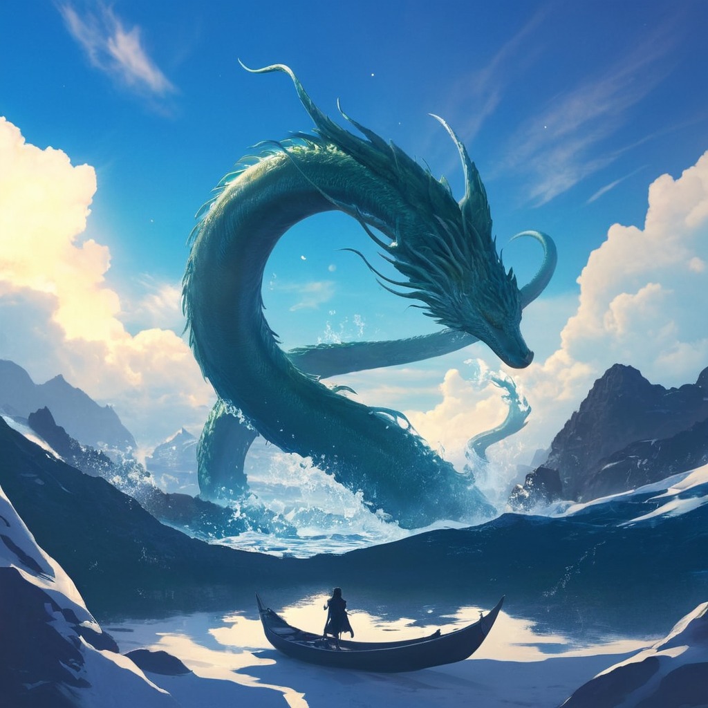 creature, fantasycreature, leviathan, sea, seacreature, seamonster, seaserpent, serpent, creatureconcept