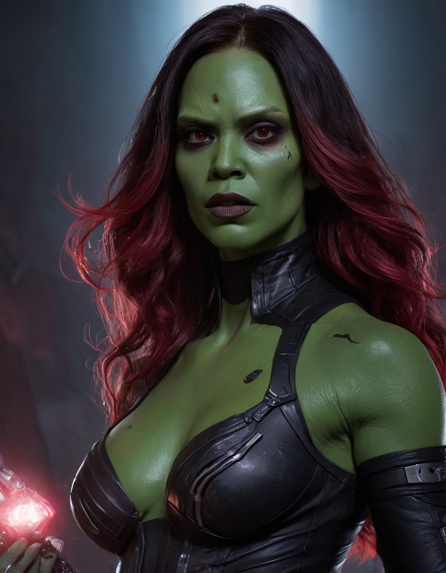 gamora, guardians of the galaxy, marvel, superhero, villain, antagonist