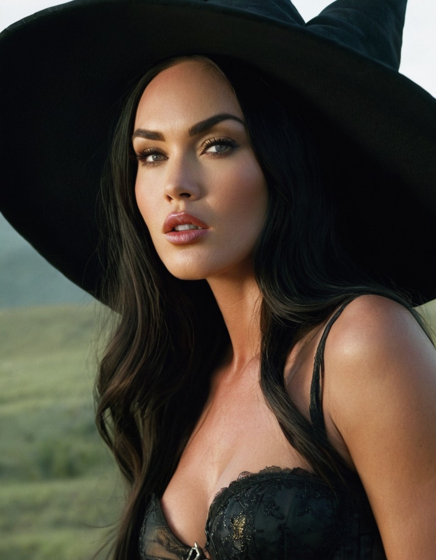 witch, megan fox, actress, supernatural, celebrity, fashion, hollywood