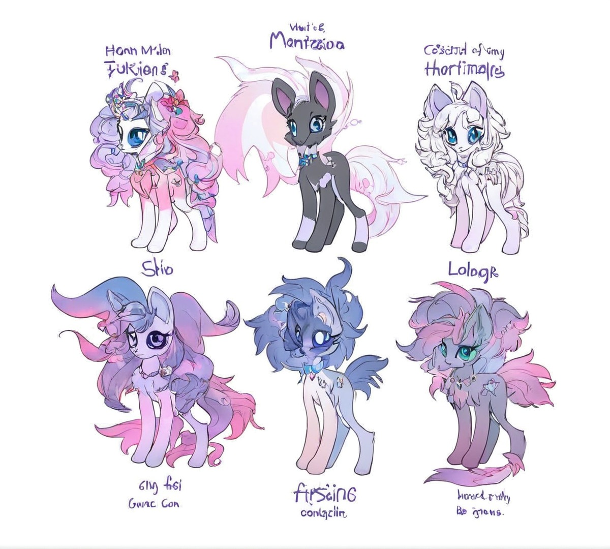 unicorn, monster, owncharacter, pegasus, ponies