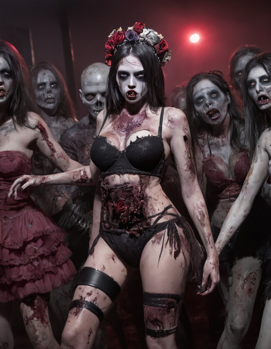 zombie, beauty pageant, competition, supernatural, undead