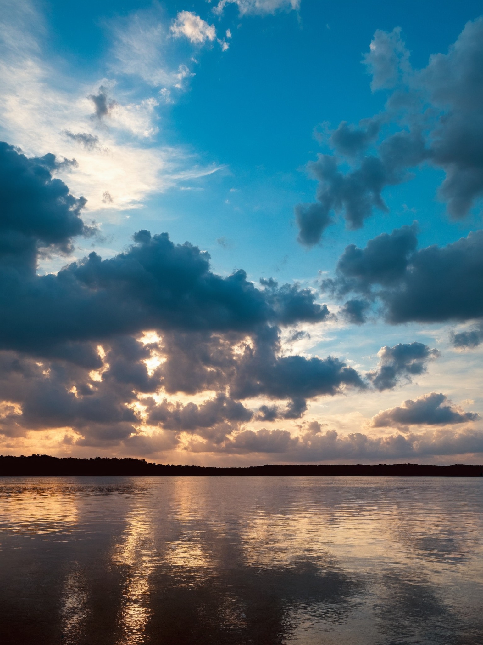 nature, landscape, sunset, clouds, artists on tumblr, water, sky, reflection, lake, vertical nature, summer