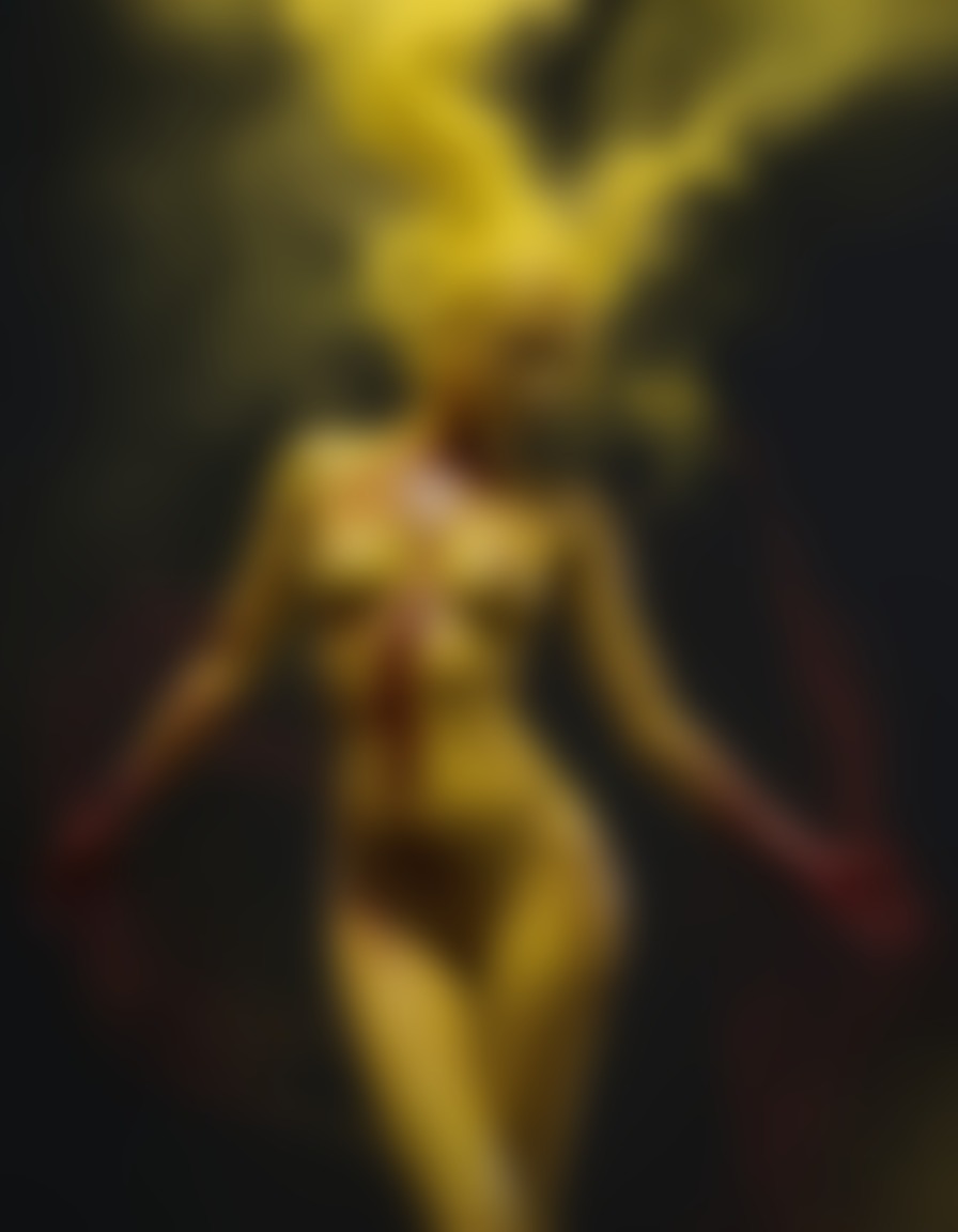 mist, sulfur, swirls, female figure, demon, sexy, nsfw	