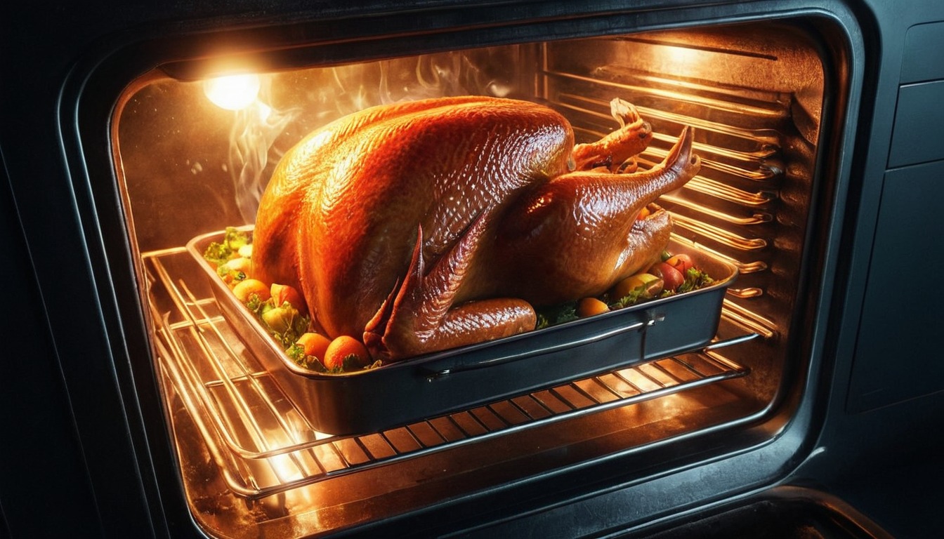 food, oven, turkey