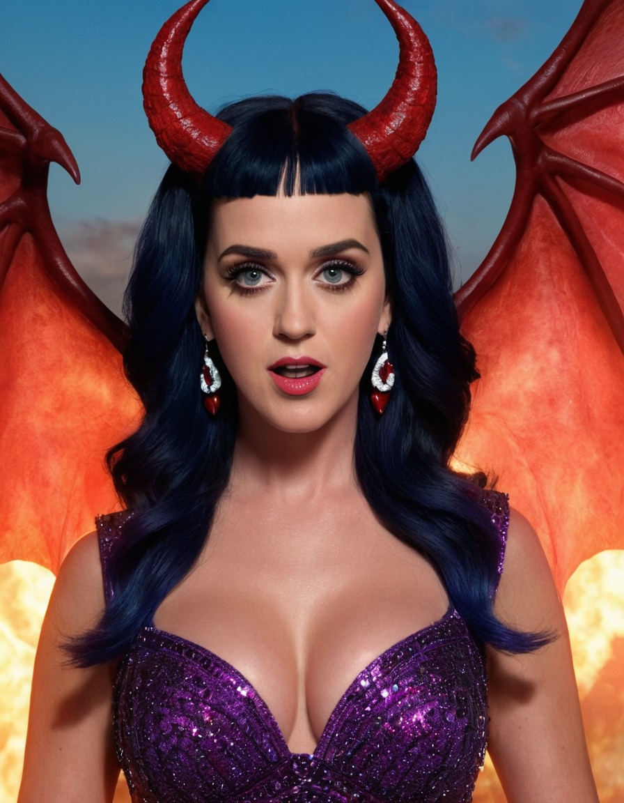 katy perry, demon, celebrity, singer