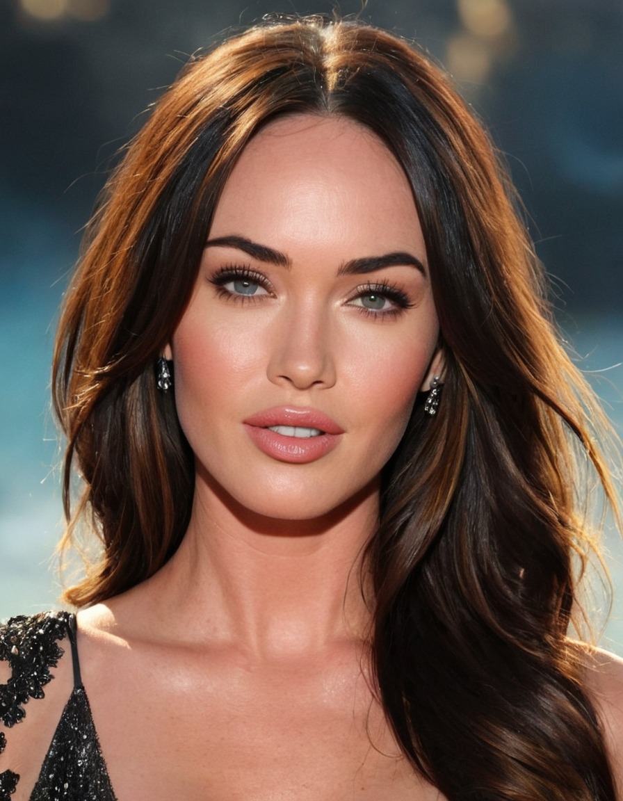 megan fox, actress, beauty, award-winning, portrait, celebrity, hollywood