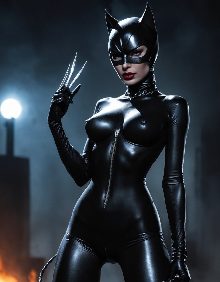 catwoman, villain, dc comics, anti-hero, batman, cat burglar, feline