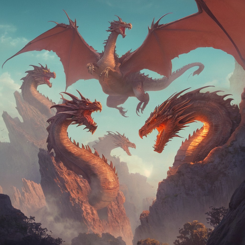 fantasyart, dragon, dreamup, digitalart, characterdesign, digitalpainting, wingsoffire, magic, ai_art