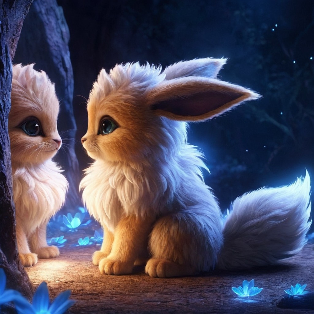 pokemon, eevee, reflection, myaiart