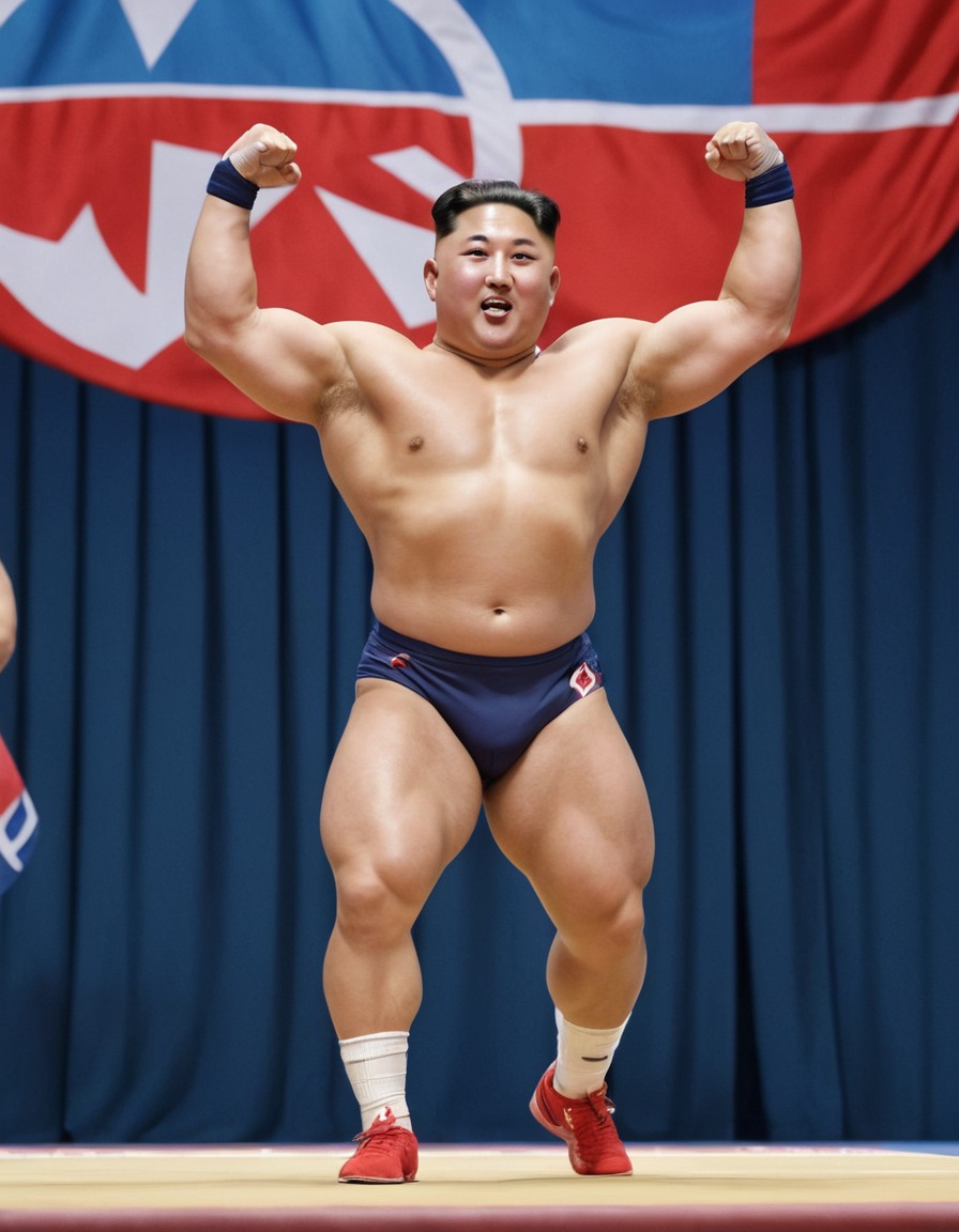 kim jong un, weightlifting, competition, north korea