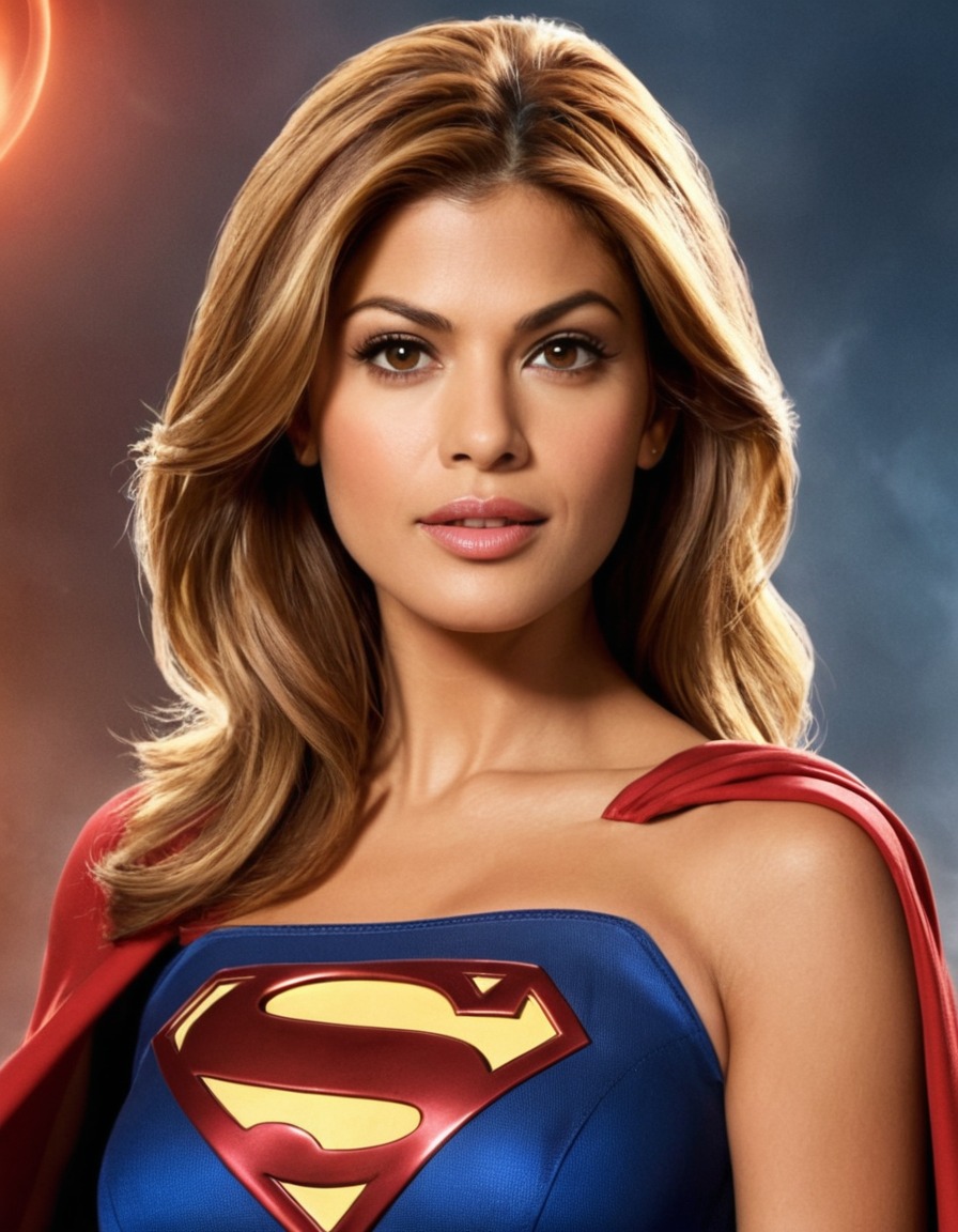 eva mendes, actress, supergirl, superhero, fashion icon