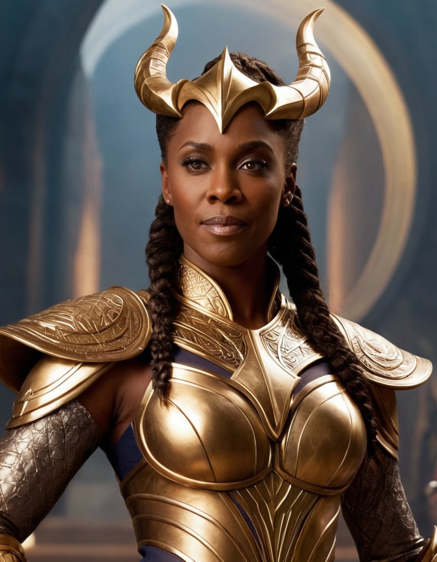 heimdall, norse mythology, female representation, genderbending, mythological characters, guardian of asgard, gender transformation