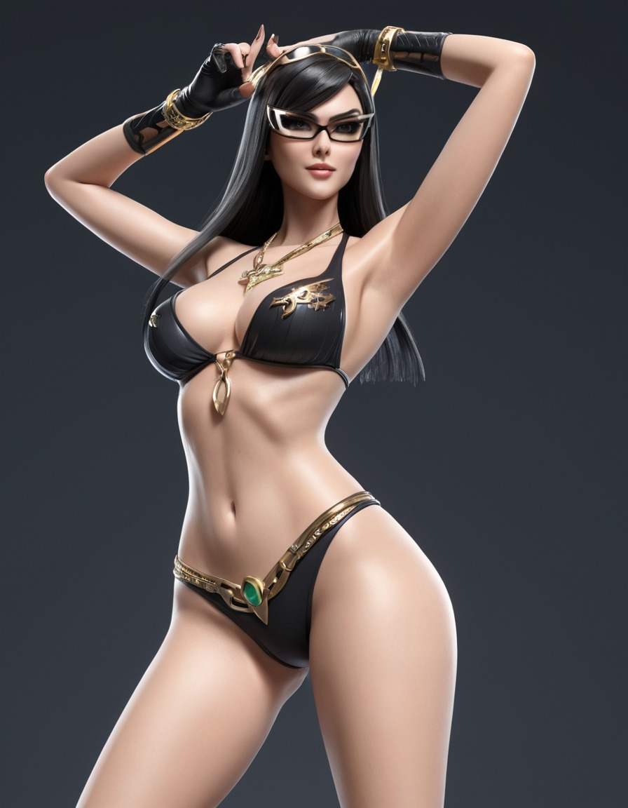 video game, character design, bikini, fierce, stylish, games, girls from games