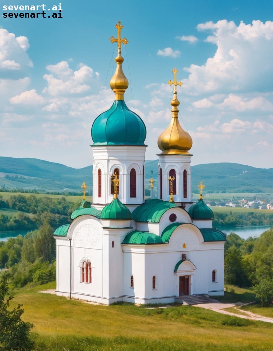 architecture, ukrainian, church, traditional, landscape, ukraine, ukrainians