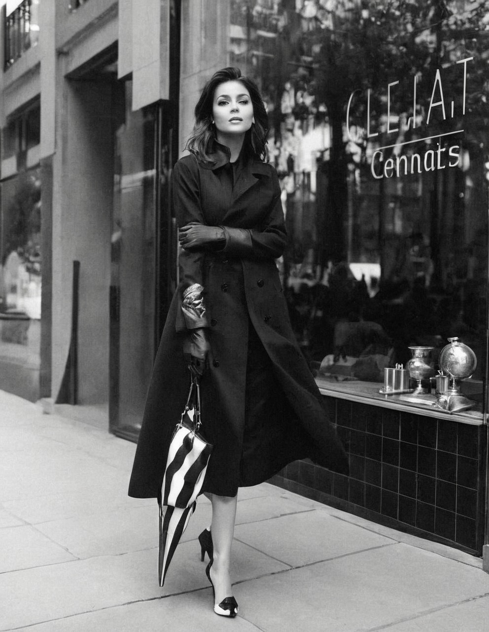 bw, black and white, preto e branco, noir et blanc, 黒と白, schwarzweiß, retro, vintage, athol shmith, pauline kiernan collins street, 1950s, 50s, vintage fashion, 1950's fashion