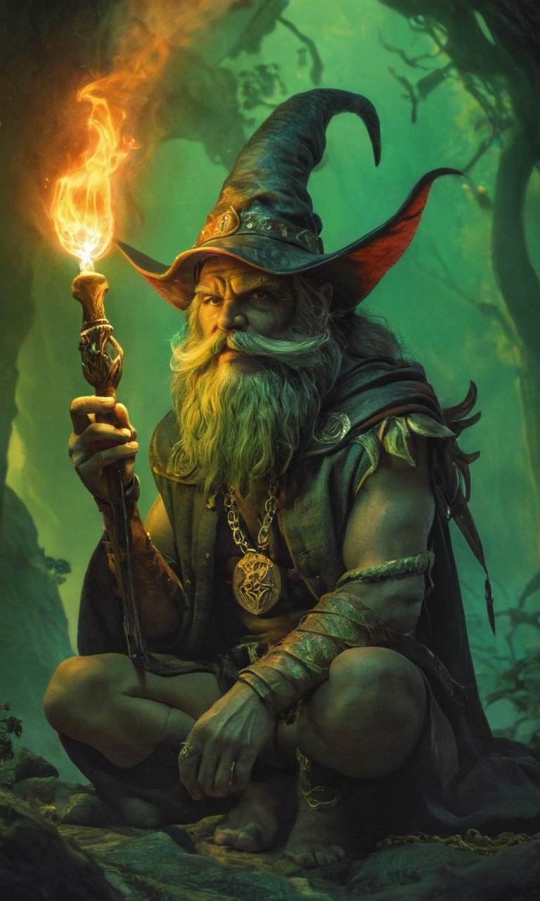 gnome, swamp