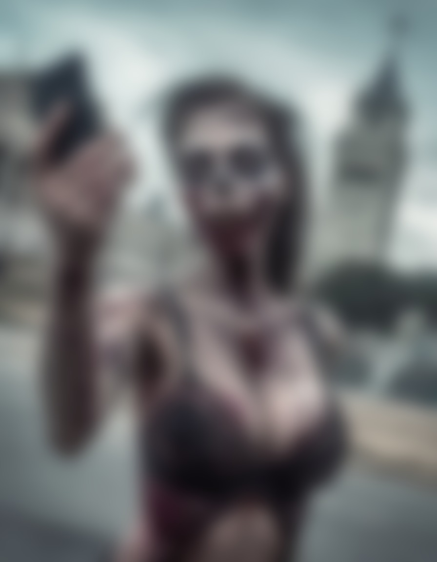 zombie, selfie, landmarks, travel, tourism