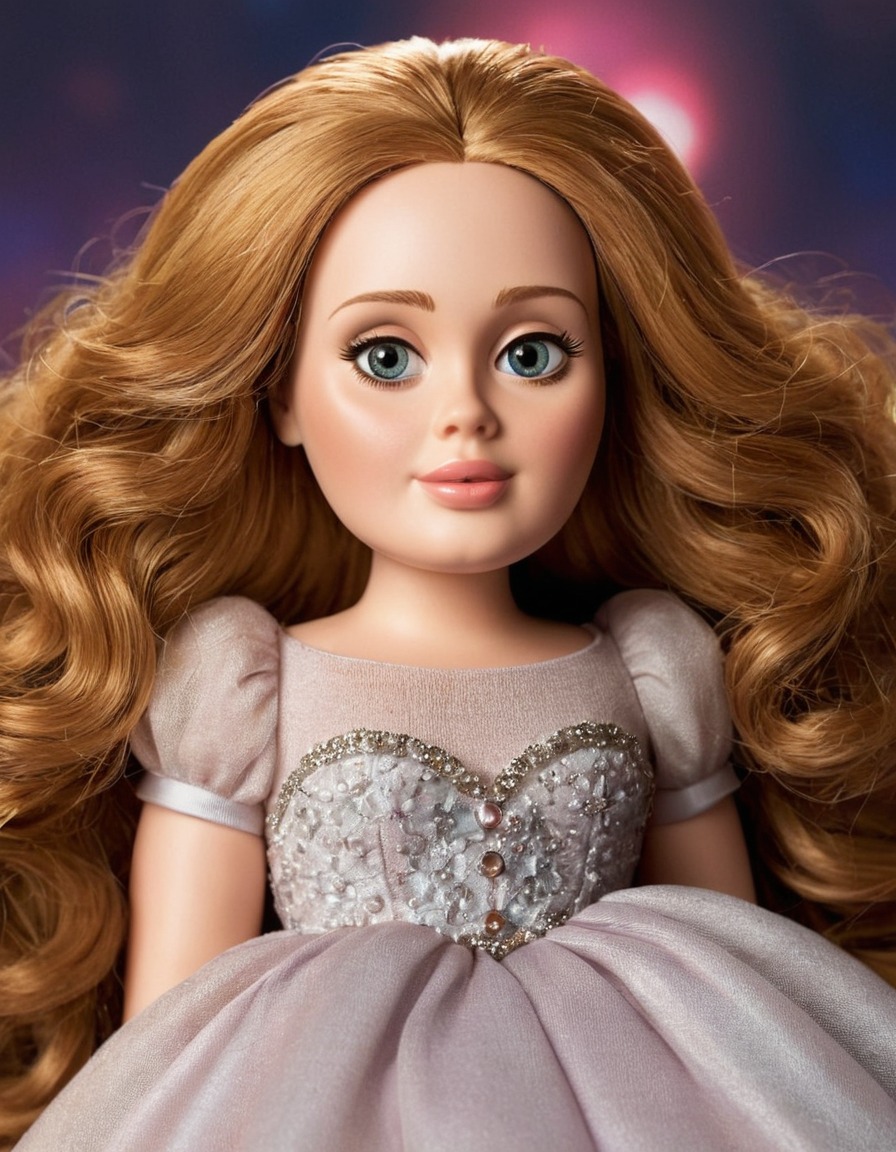 adele, musician, singer, pop culture, celebrity, toy, doll