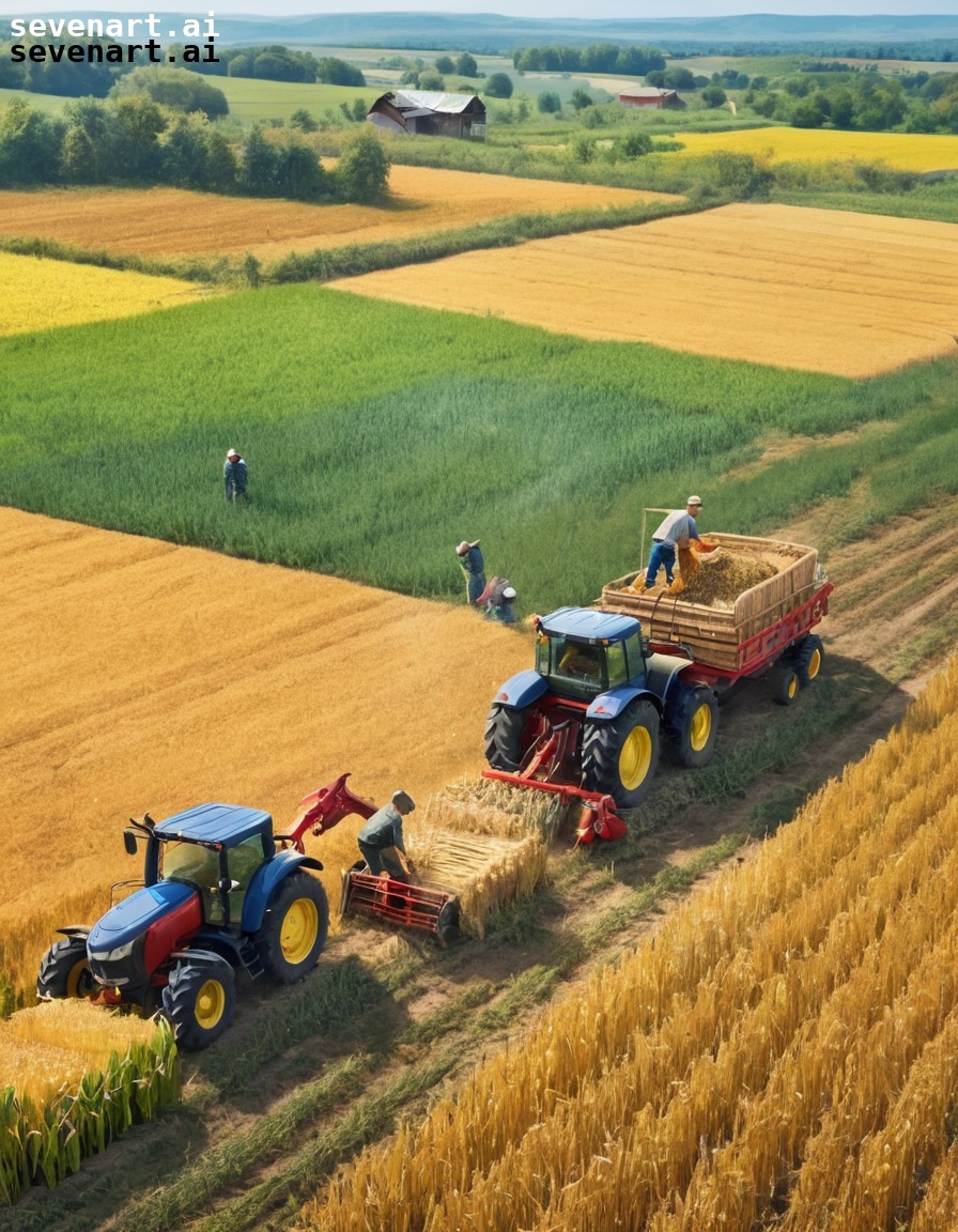 ukrainian, farmers, harvest, crops, countryside, ukraine, ukrainians