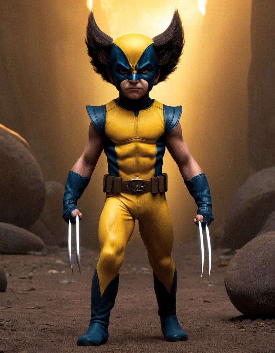 wolverine, superhero, childhood, marvel, mutant