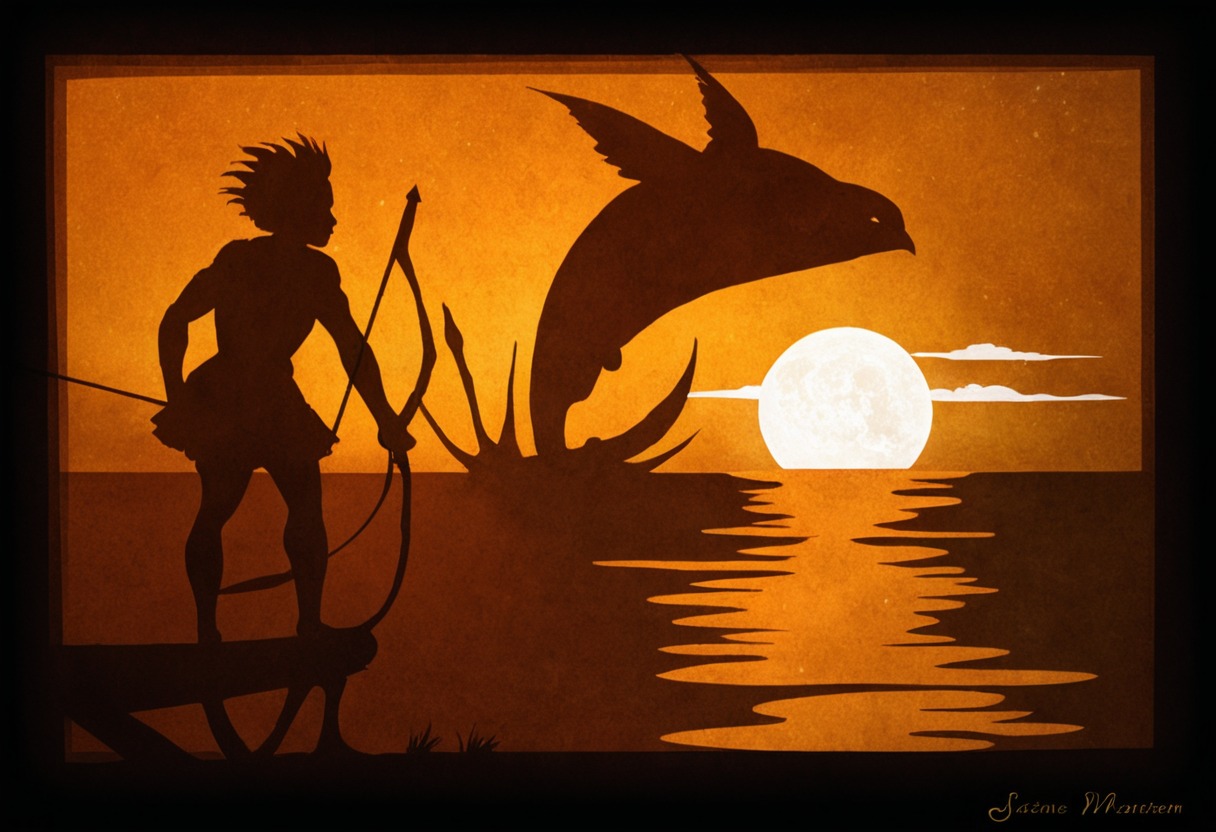 sea, characterdesign, mythology, prehistoric, artisancrafts, artist, artphotography, dark, darklight, gegenlicht, island, landscape, light, man, paper, paperart, papercraft, papercut, papercutting, photoart, shadowart, silhouette, sun, waal, scherenschnitt, berlinart, papercutart, magicart, papercutartist, heartatwork