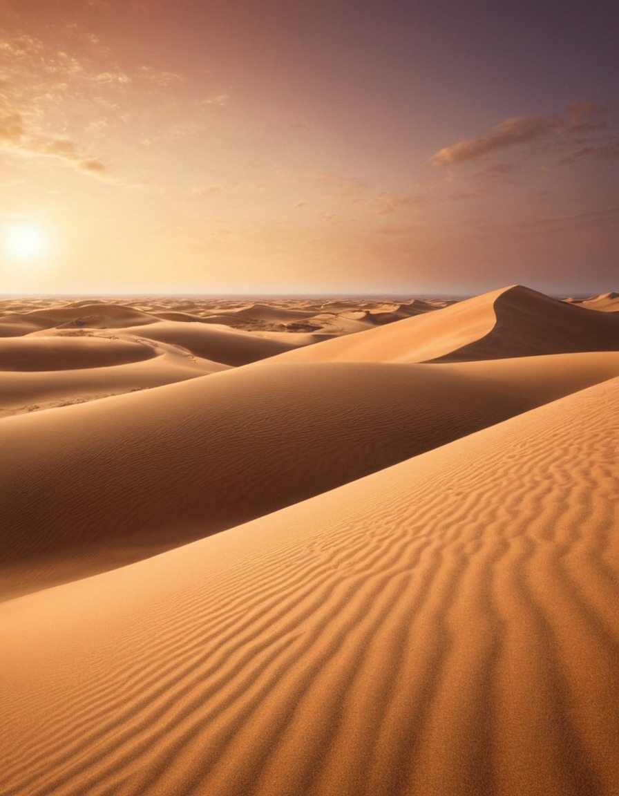 nature, sand dune, beautiful, landscape, desert, outdoor, scenery