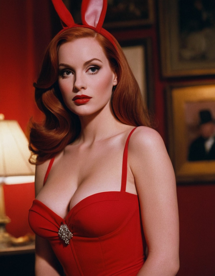 jessica rabbit, who framed roger rabbit, animated character, beautiful woman, femme fatale