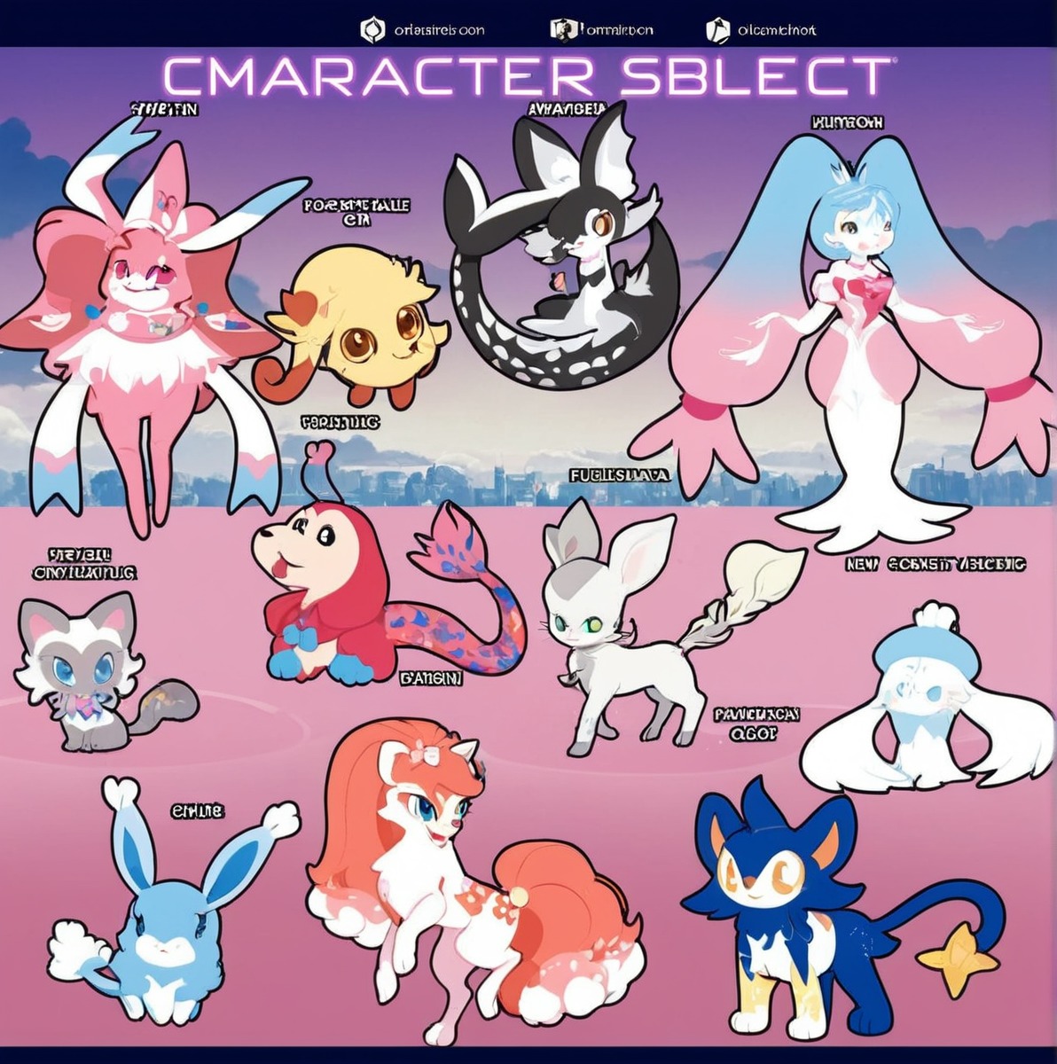 adoptable, characterdesign, cinnamoroll, digitalart, eevee, eeveelution, espeon, fakemon, fanart, ninetails, nintendo, paypal, pokemon, sanriocharacters, vaporeon, videogamefanart, glaceon, pompompurin, lopunny, fusemon, adoptablesopen, sylveon, lopunnypokemon, fakemondesign, paypaladoptables, sylveonpokemon, tsareena, primarina, sprigatito, fuecoco