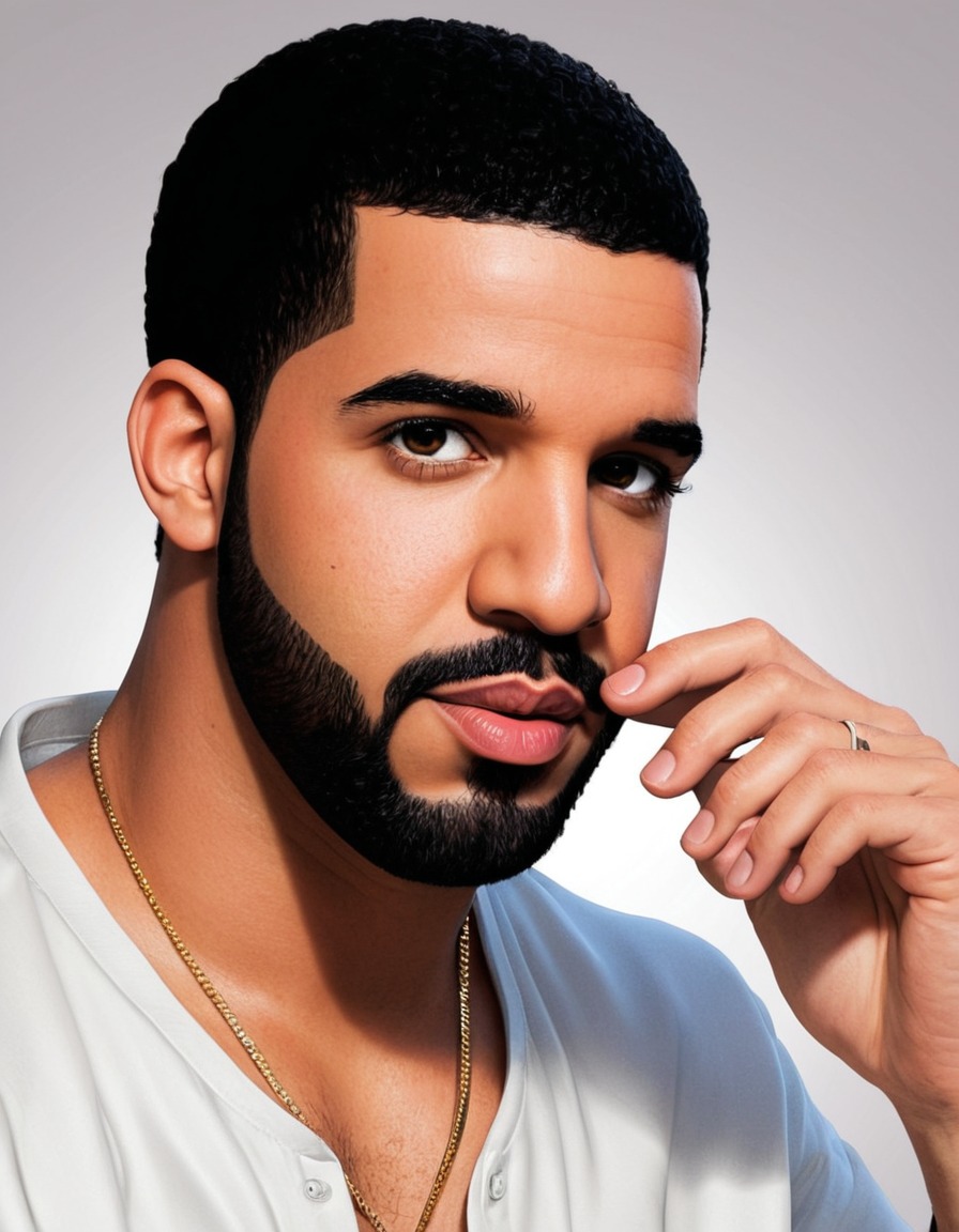 drake, painting, humor, art, pop culture