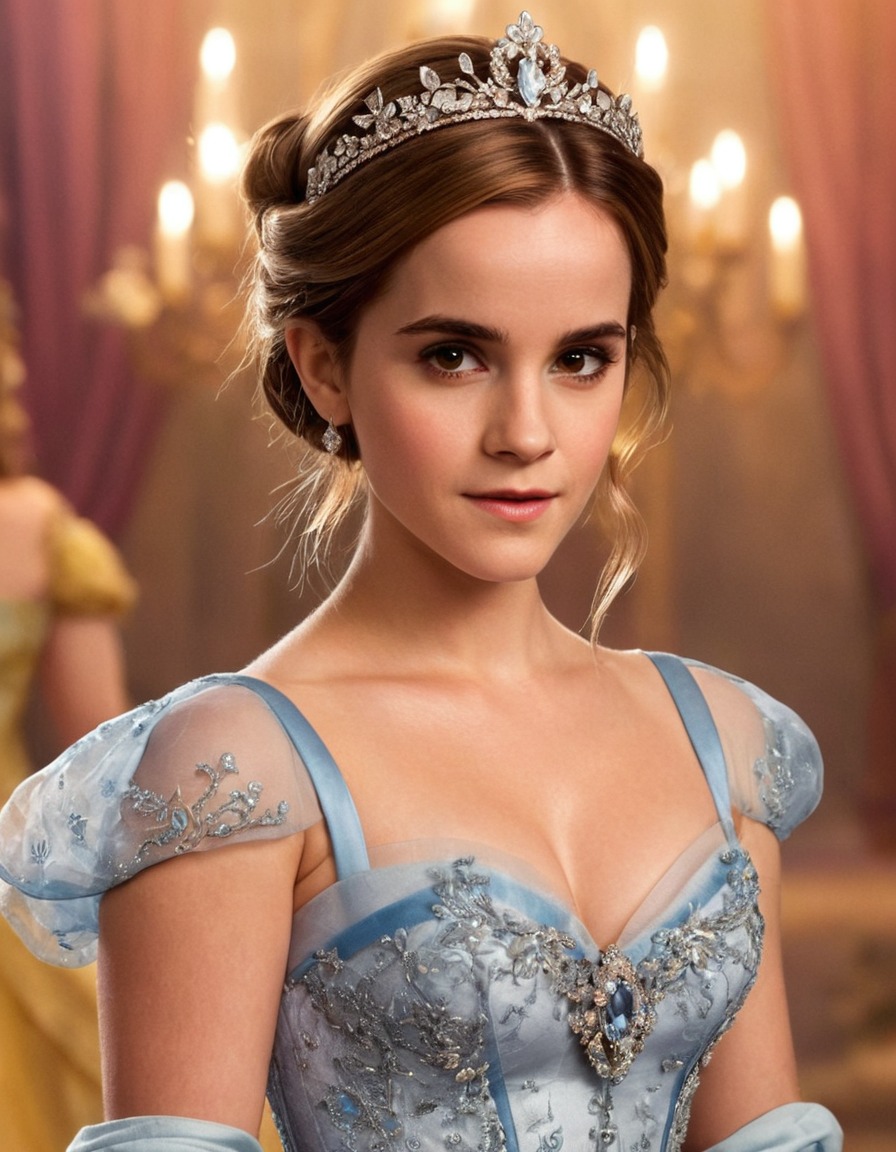 princess, emma watson, disney, actress, beauty, fairy tale