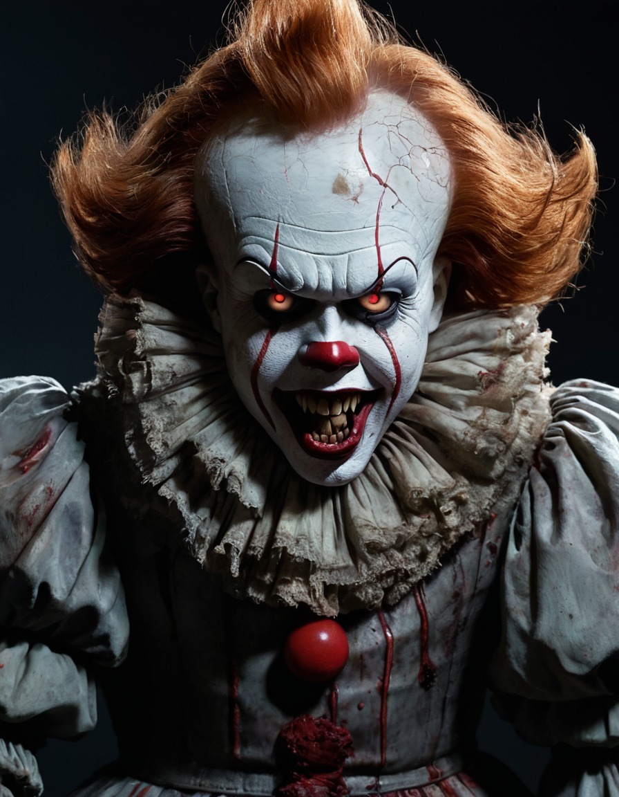 pennywise, it, zombie, horror, stephen king, fictional character