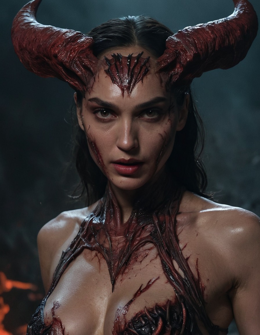 gal gadot, demon, hell, actress