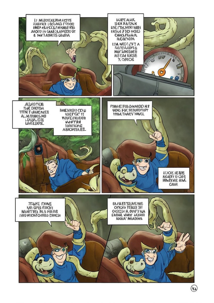 comic, webcomic, comicart, fantasy, fantasyworld, hypnotized, magicalcreatures, storytelling, adventurecomic, commissionart, commissionsopen, mysteriouscreatures, comicbookcreatures, milonoescape, sluggishsnake, stucktrapped