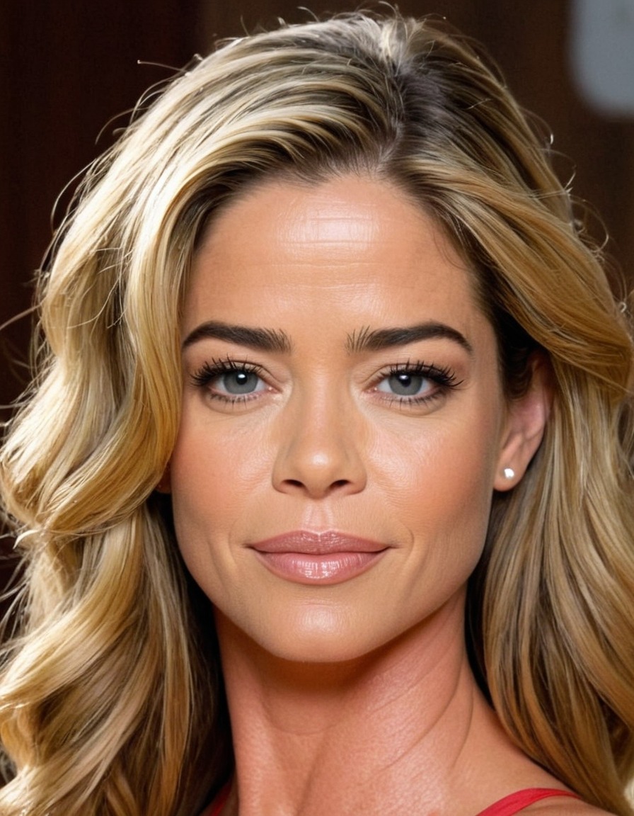 denise richards, celebrity, painting, humor, art, portraiture