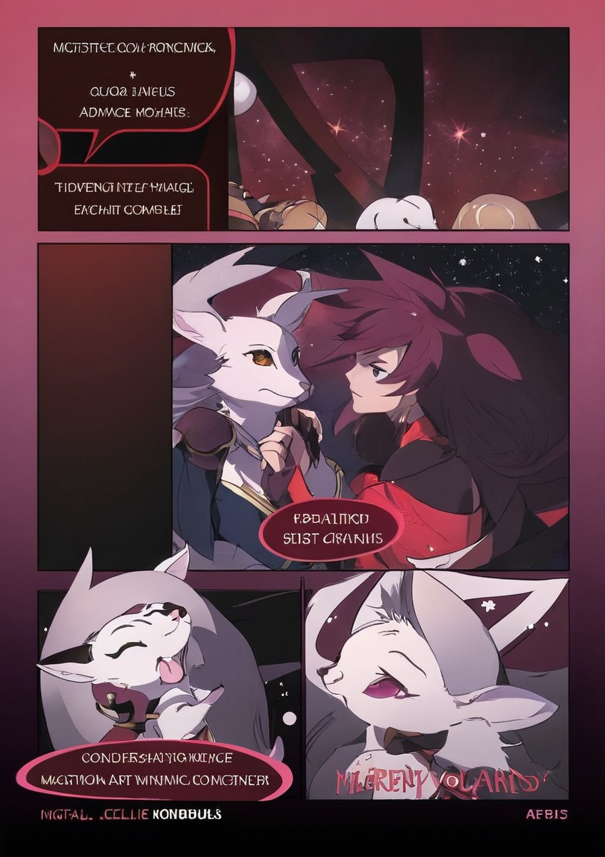 comic, digitaldrawing, fanartdigital, wolfgirl, owlgirl, furrycharacter, helluvaboss, helluvabossfanart, loona_helluvaboss, loonahelluvaboss, octaviahelluvaboss, octavia_helluva_boss