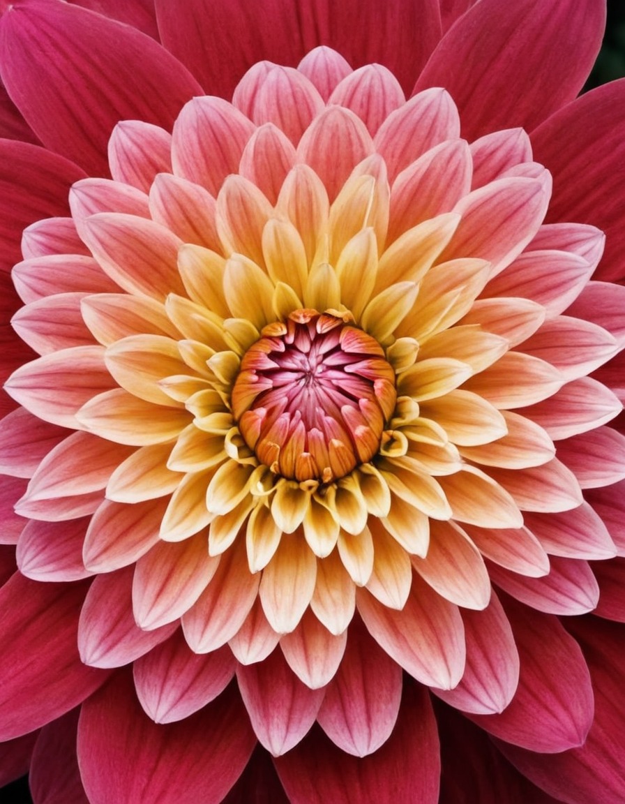 flower, close-up, petals, bloom, intricate patterns, textures