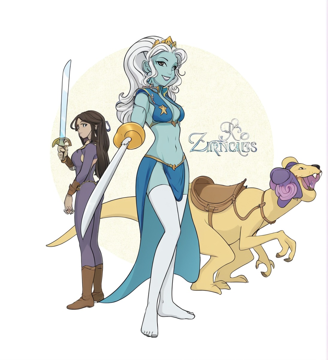 fanart, princess, bix, karri, webcomic, zemara