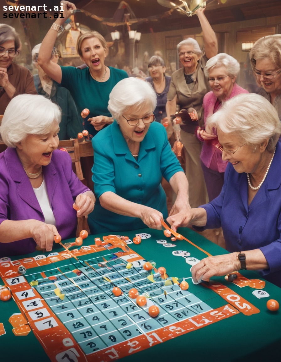 elderly, bingo, extreme, adventure, fun, people